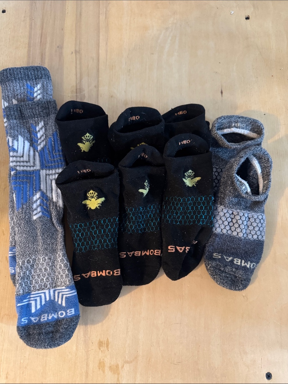 Bombas Socks 5 Pair Women’s Medium